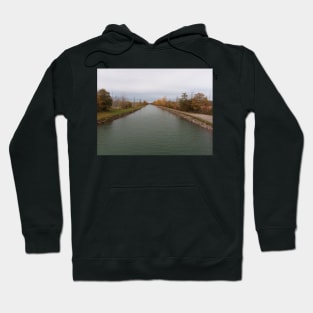 Looking dow the Erie Canal Hoodie